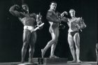 Mr. Europe 1961. (zleva) Vincent Gilles, Bernard Naceri a Peter Gottlob