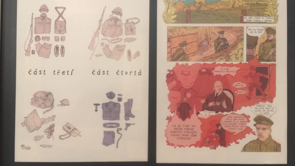 Muzeum v Ústí nad Labem představuje novodobé české dějiny v komiksu
