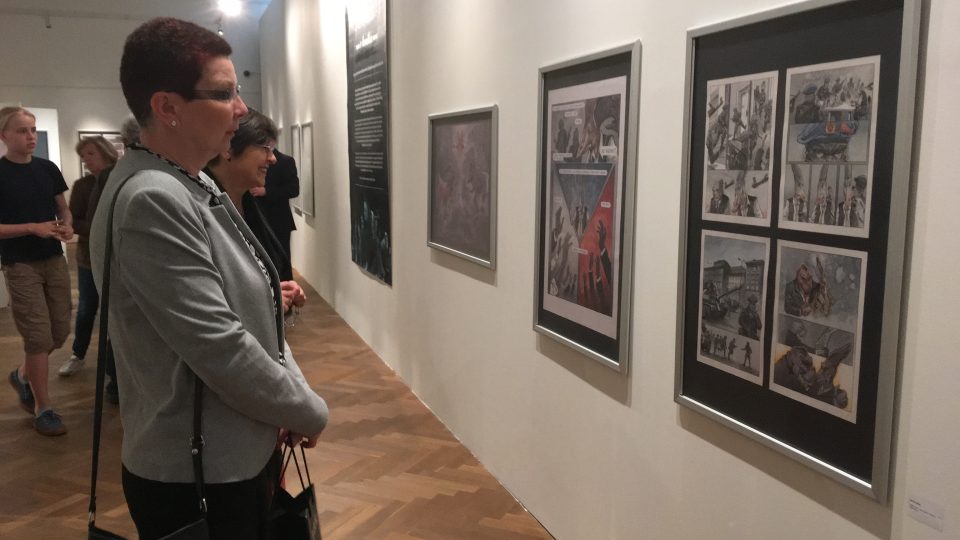 Muzeum v Ústí nad Labem představuje novodobé české dějiny v komiksu
