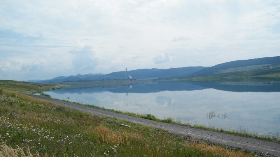 Jezero Milada u Chabařovic