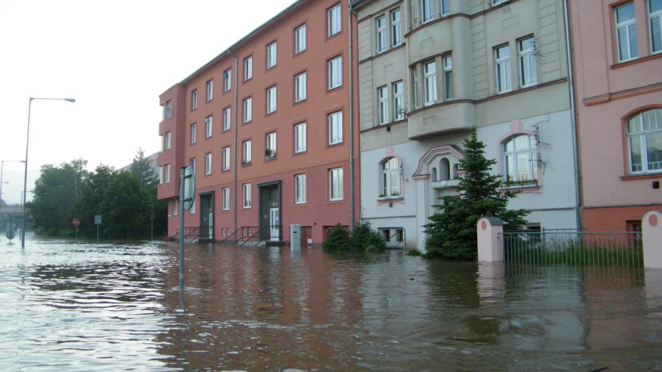 Zaplavené Ústí nad Labem