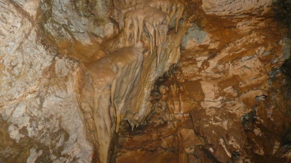 Bozkovské dolomitové jeskyně -krasové jevy