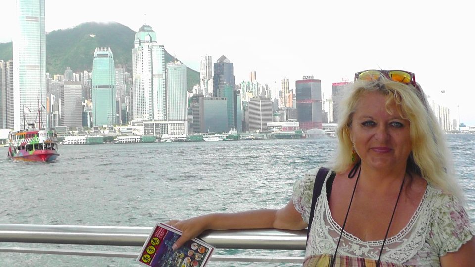 Ivana Bernáthová v Hongkongu
