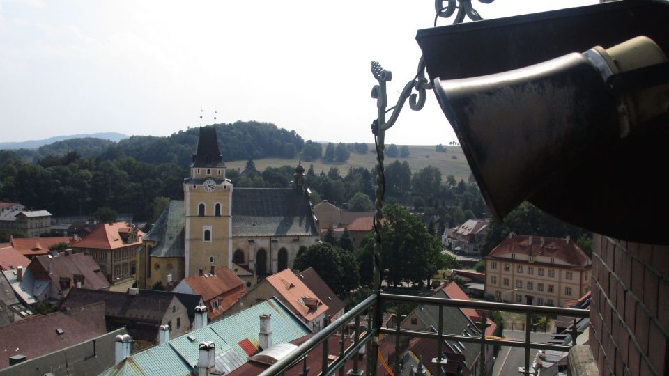 Frýdlant - pohled z radniční věže