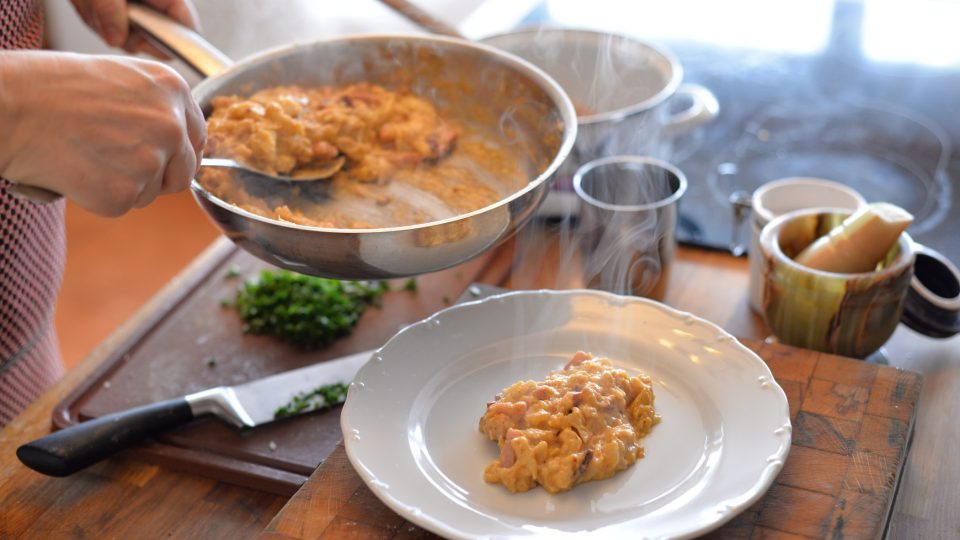 Závěrečné servírování | foto: Martin Čuřík Závěrečné servírování