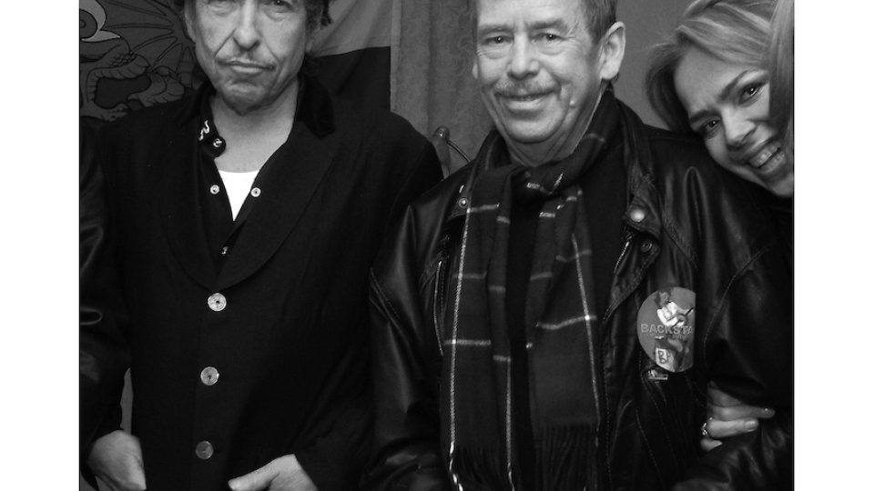 Bob Dylan, Václav Havel a Dagmar Havlová
