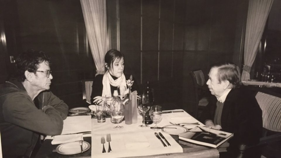Lou Reed, Suzanne Vega a Václav Havel
