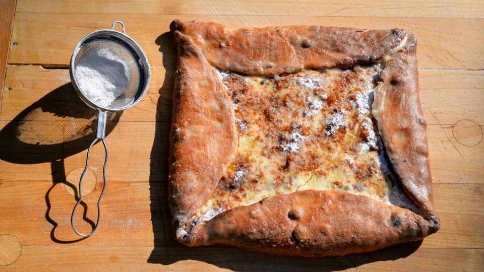 Horácký neboli pajerský koláč Vladimíry Bastrové | foto: Martin Čuřík Horácký neboli pajerský koláč Vladimíry Bastrové