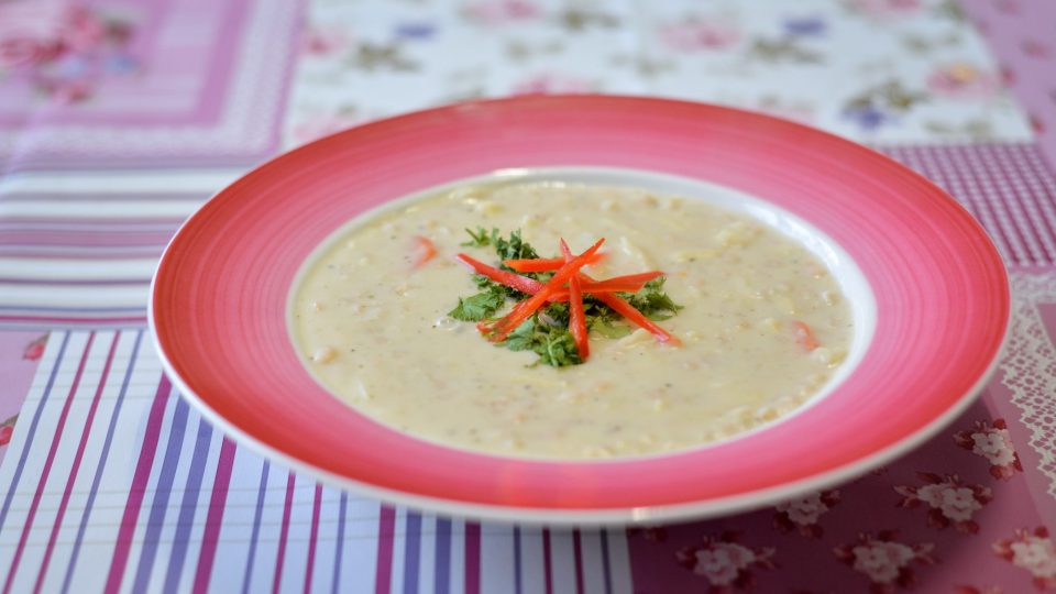 Fazolová polévka Pavly Šulcové | foto: Martin Čuřík Fazolová polévka Pavly Šulcové