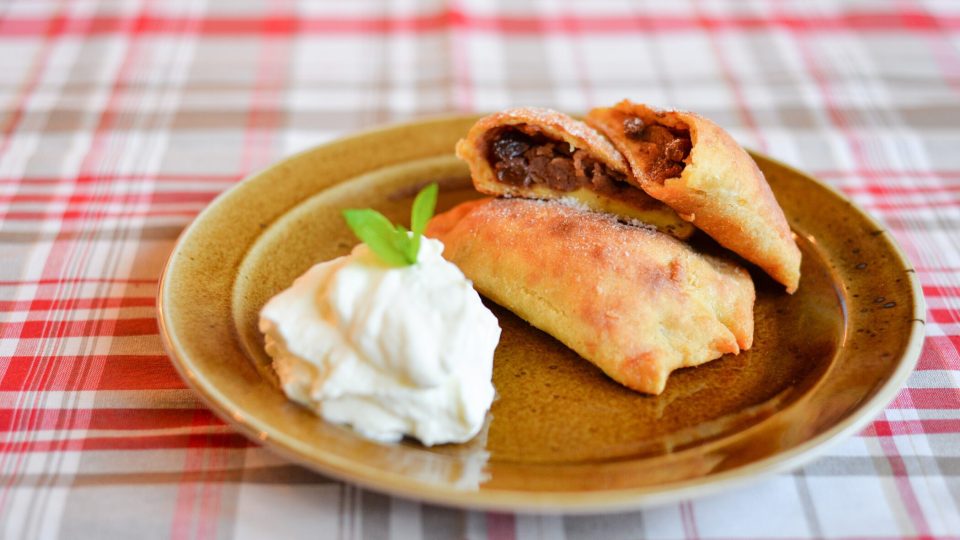 Bramborové tašky s jablky Lilky Schweidlerové | foto: Martin Čuřík Bramborové tašky s jablky Lilky Schweidlerové