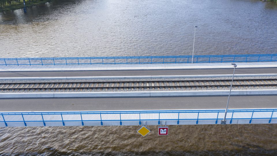 Most ve Štětí na Litoměřicku je kompletně opravený