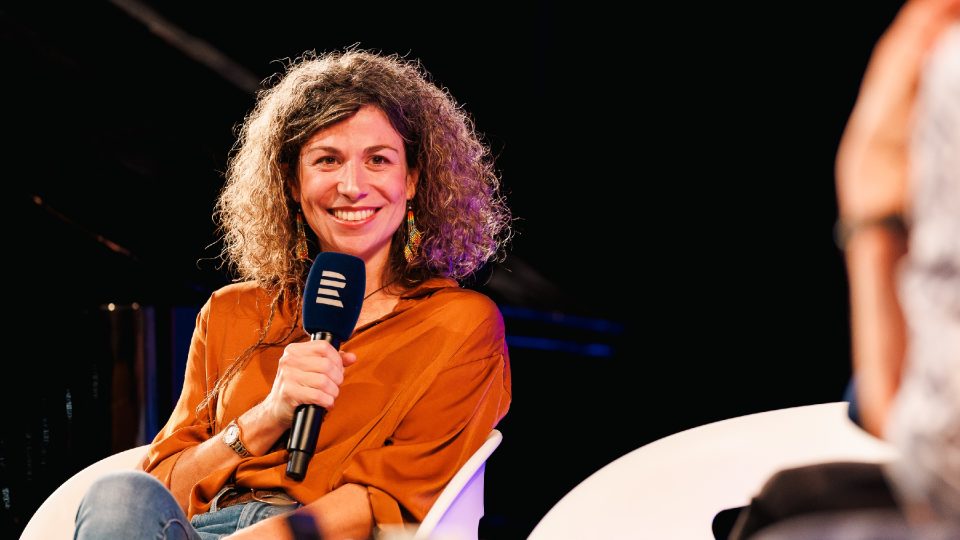 Zpěvačka, písnička a multiinstrumentalistka Kaczi | foto: Jiří Šeda Zpěvačka, písnička a multiinstrumentalistka Kaczi