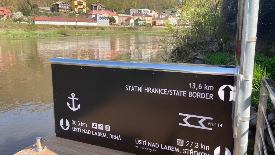 Přístaviště pro rekreační plavidla v Děčíně je hotové