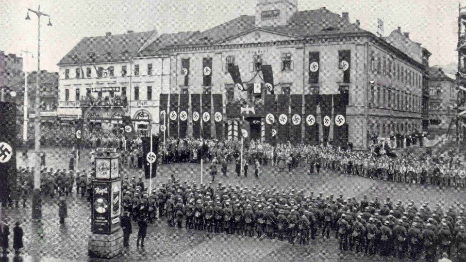 Mírové náměstí v roce 1938