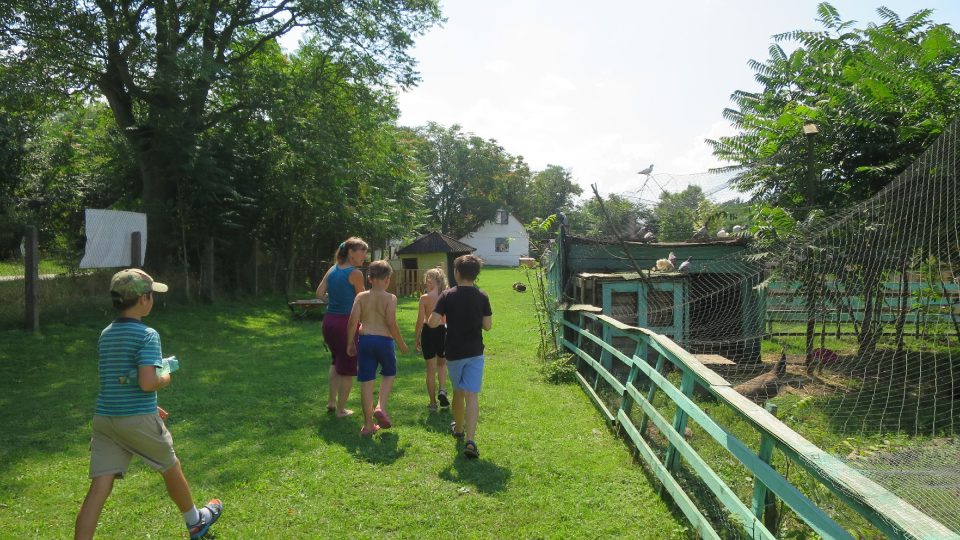 V Pohádkové zahradě se konají příměstské tábory a často sem míří i školní výpravy | foto: Tereza Brázdová, Český rozhlas V Pohádkové zahradě se konají příměstské tábory a často sem míří i školní výpravy