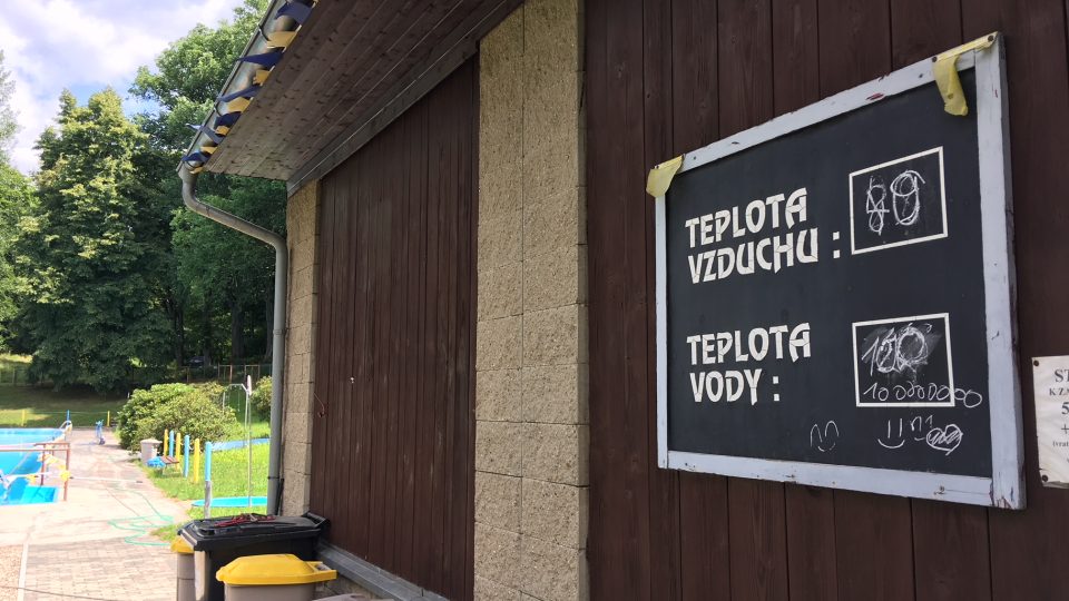 Koupaliště v České Kamenici je stále zavřené
