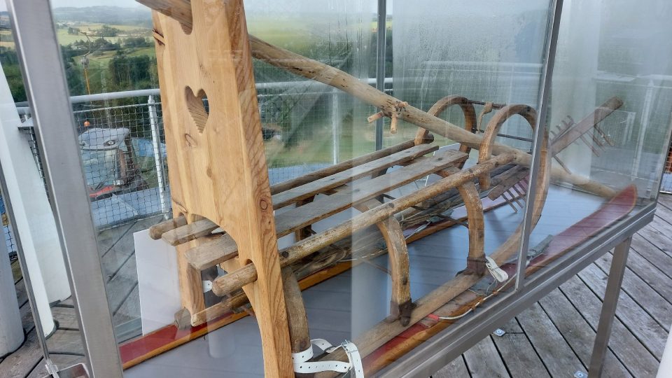 Lyžosáňky | foto: Irena Šarounová, Český rozhlas Lyžosáňky