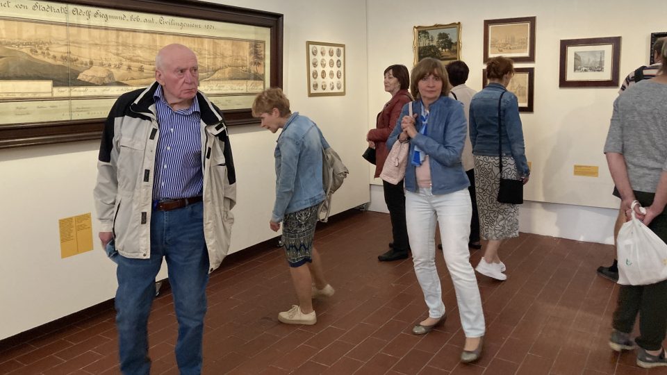 Teplické muzeum ukazuje na nové výstavě historické obrázky s pohledy na sedm městských pahorků