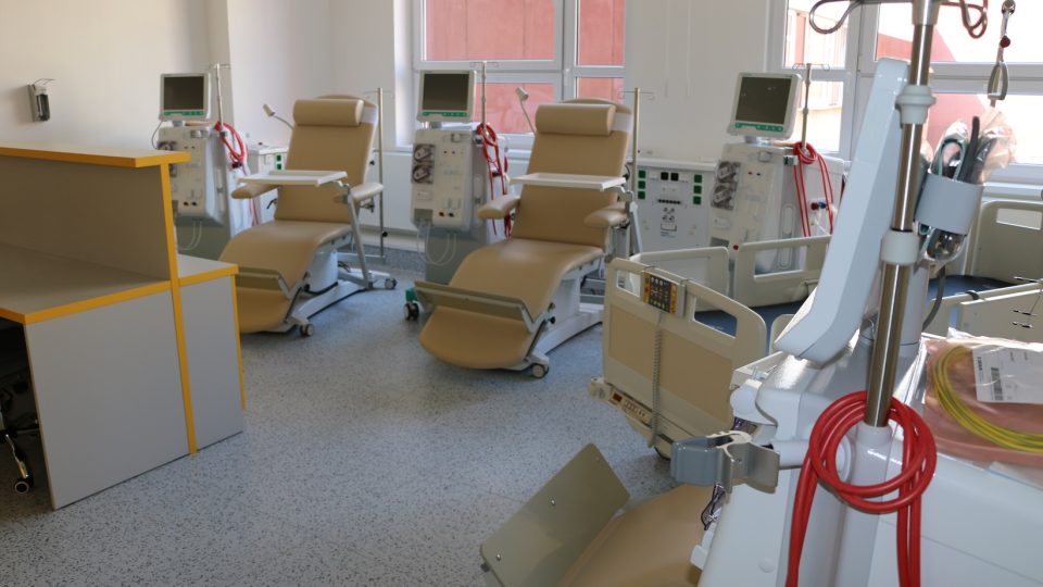 Jedno hemodialyzační středisko se otevře 9. září přímo v teplické nemocnici Krajská zdravotní