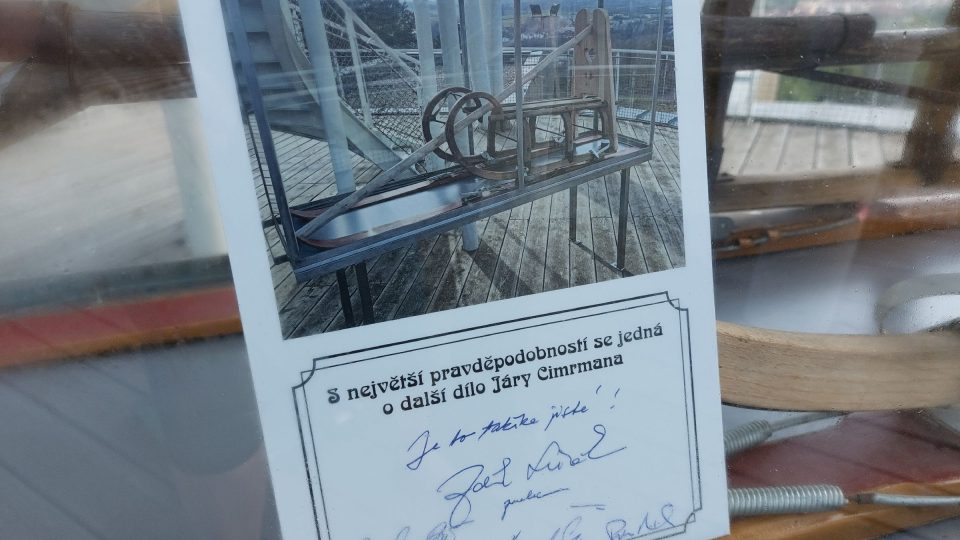 Potvrzení z Divadla Járy Cimrmana | foto: Irena Šarounová, Český rozhlas Potvrzení z Divadla Járy Cimrmana