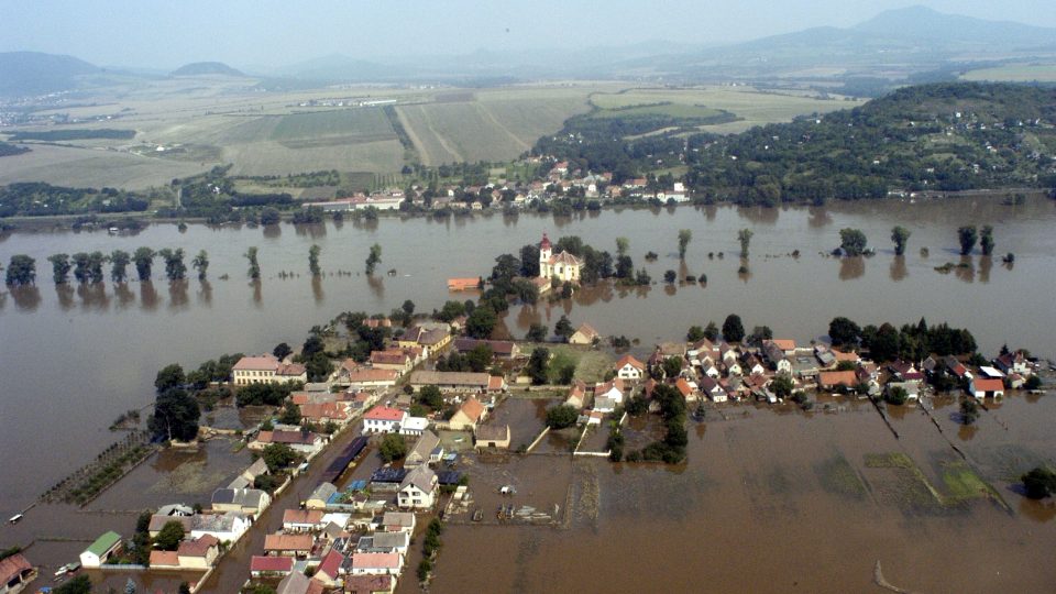 Povodeň 2002: Ústí nad Labem 17. srpna 2002