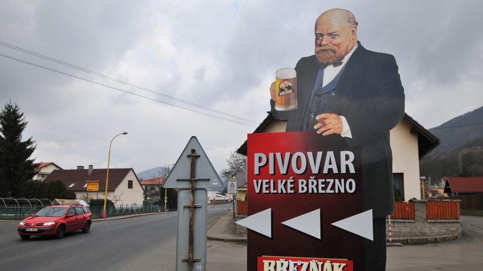 Reklama na Pivovar Velké Březno se bez Victora Cibicha neobejde