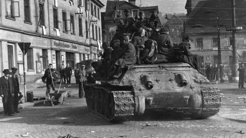 Konec druhé světové války v Ústí nad Labem | foto: Oblastní muzeum v Ústí nad Labem Konec druhé světové války v Ústí nad Labem