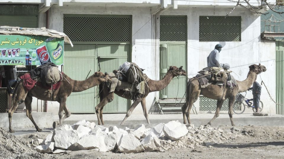 Afghánský častý dopravní prostředek