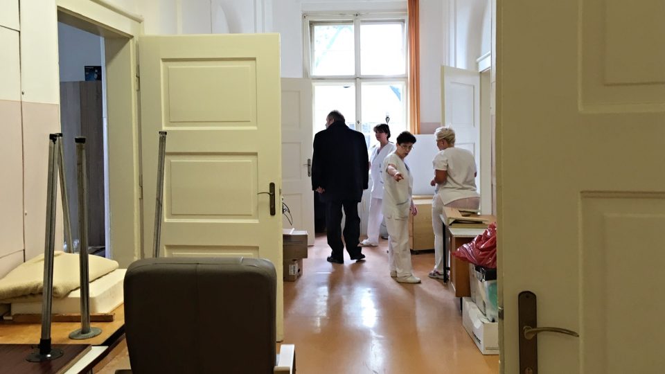 Stěhování interního oddělení Lužické nemocnice