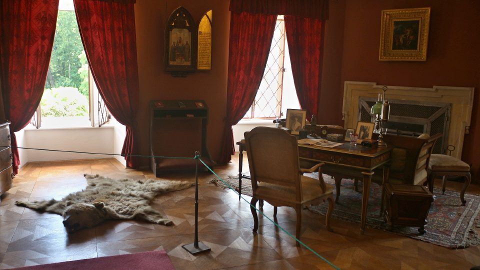 Interiéry Liechtensteinské části zámku | foto: Aleš Spurný, Český rozhlas Interiéry Liechtensteinské části zámku