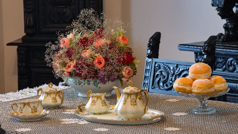 Zátiší s čajovým servisem | foto: Zdeněk Truhlář, Český rozhlas Zátiší s čajovým servisem