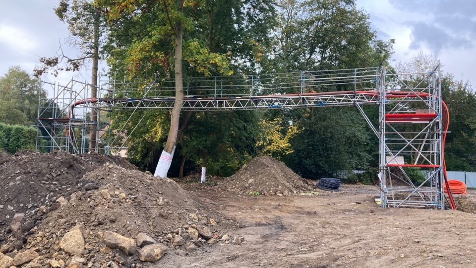 V Děčíně začala rozsáhlá rekonstrukce železniční trati, včetně výměny mostu přes Labe a opravy tunelu