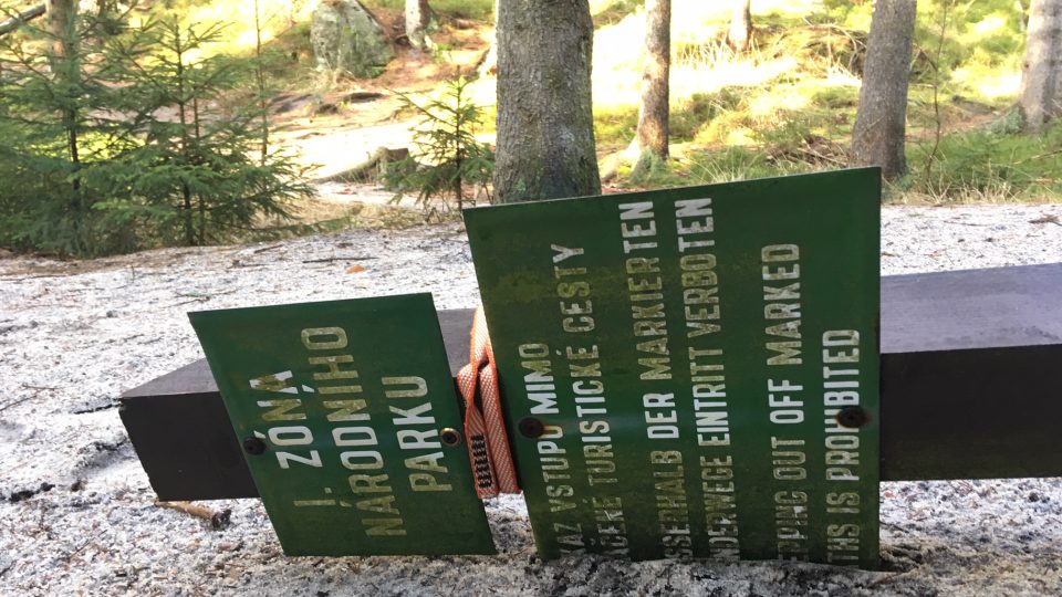 Strážci národního parku České Švýcarsko vyznačují nová klidová území