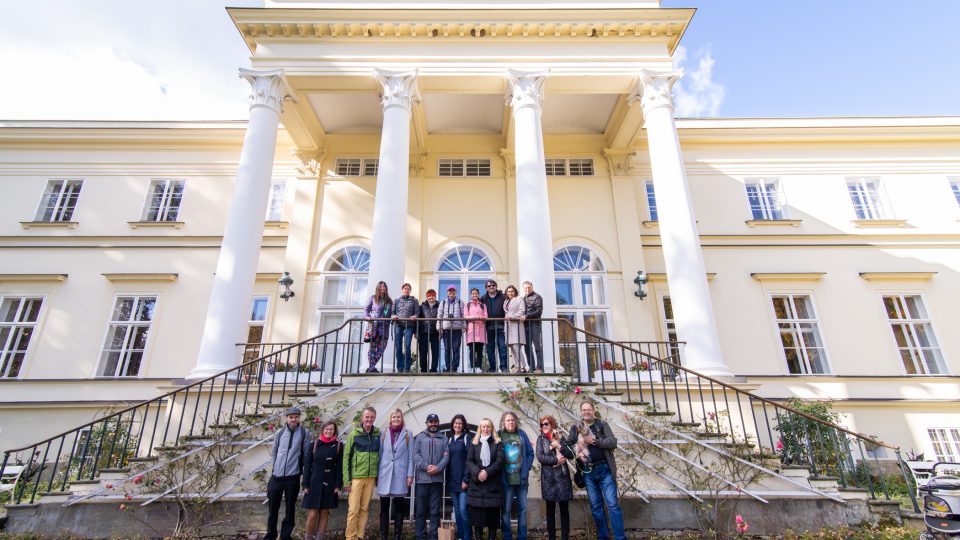 František Kinský přivítal výherce Zámeckého léta