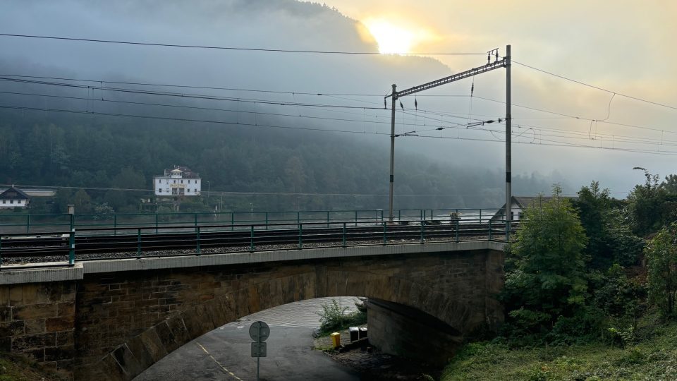 Labe v Dolním Žlebu