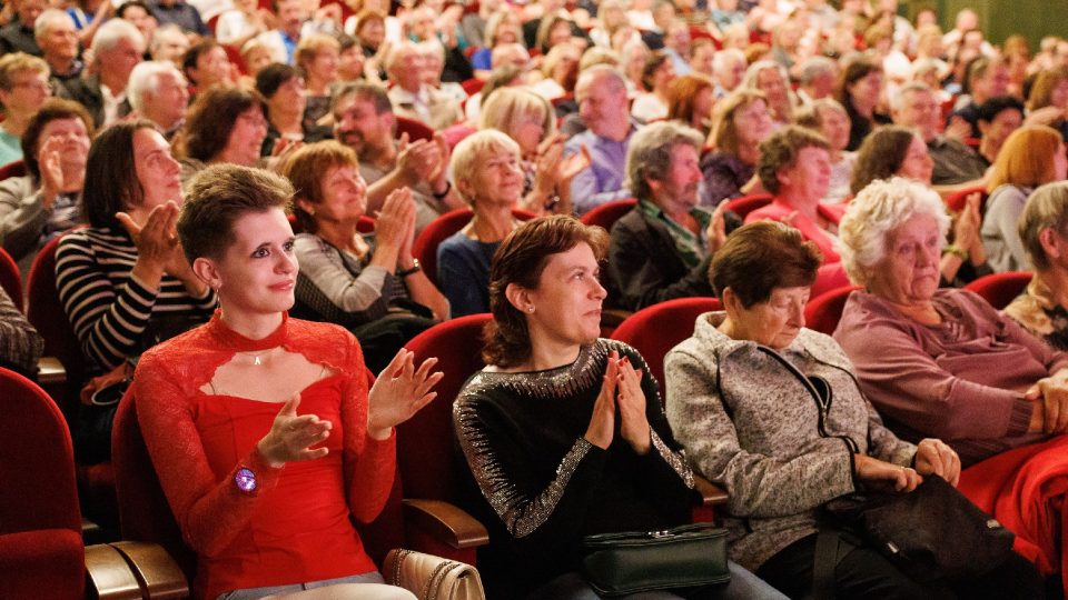 Atmosféra v sále byla skvělá | foto: Jiří Šeda Atmosféra v sále byla skvělá