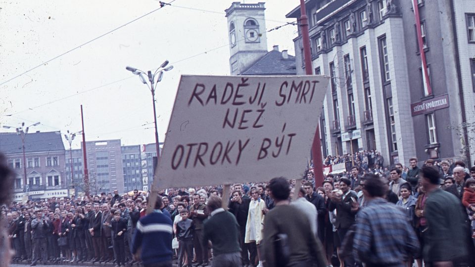 Srpen 1968 v Ústí nad Labem
