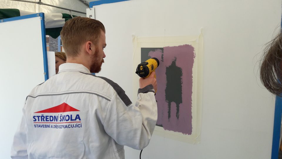 První ročník malířské akademie Josefa Čapka v Podbořanech | foto: Libor Želinský První ročník malířské akademie Josefa Čapka v Podbořanech