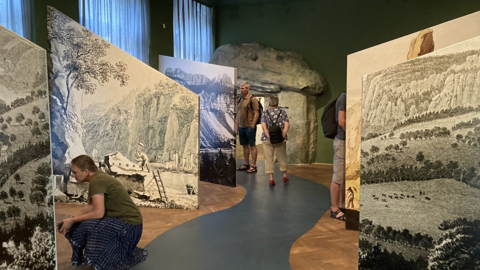 V ústeckém muzeu začala nová výstava o starých lomech v Labských pískovcích s názvem My lomy
