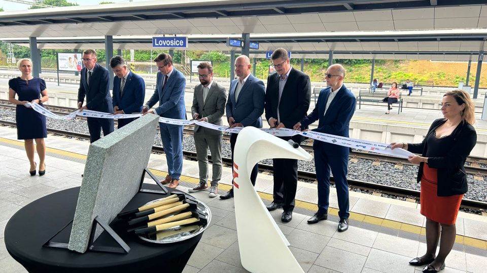 V Lovosicích skončila rekonstrukce vlakového nádraží