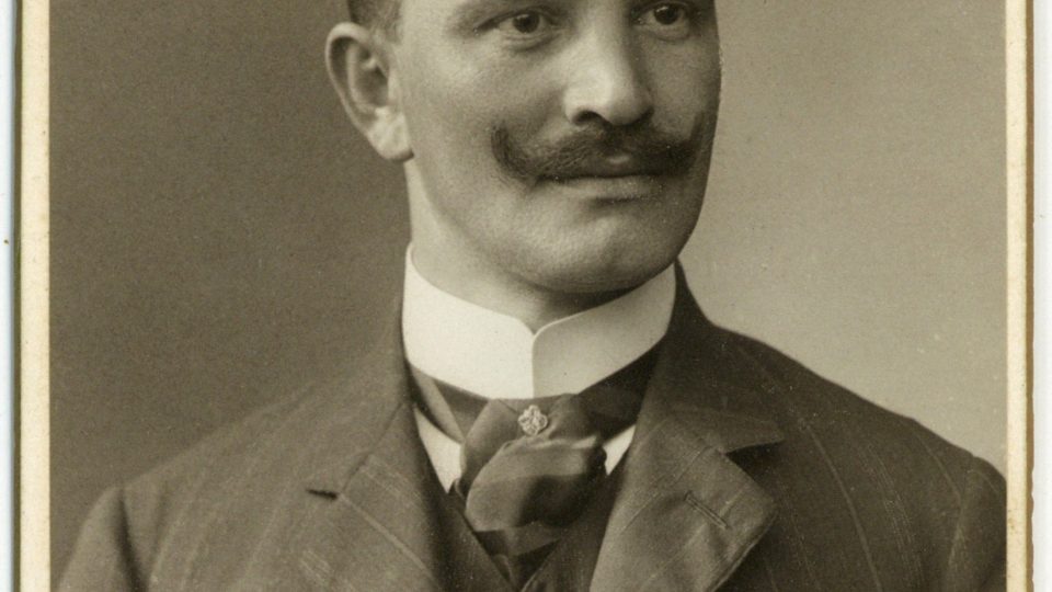 Starosta Střekova Josef Richter v roce 1908
