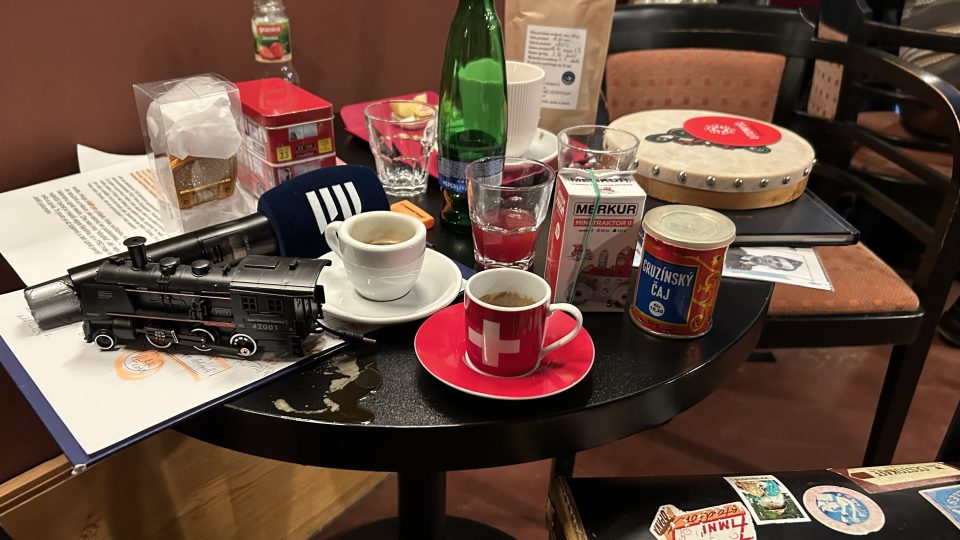 Natáčíme s Petrou Soukupovou - co ukrýval kufřík | foto: Petr Voldán, Český rozhlas Natáčíme s Petrou Soukupovou - co ukrýval kufřík