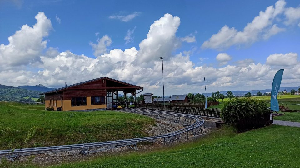 Stanice bobové dráhy | foto: Jaroslav Hoření, Český rozhlas Stanice bobové dráhy