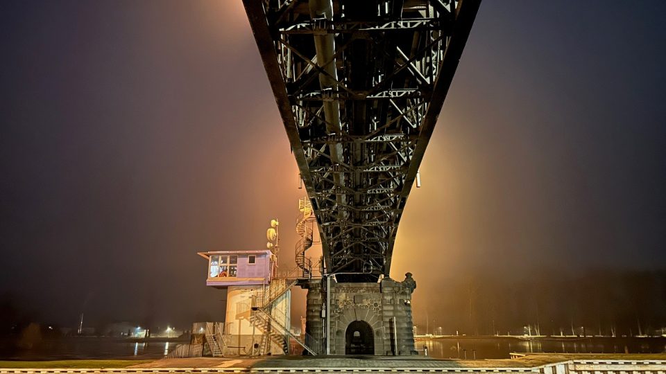 Oprava mostu Ervína Špindlera v Roudnici nad Labem