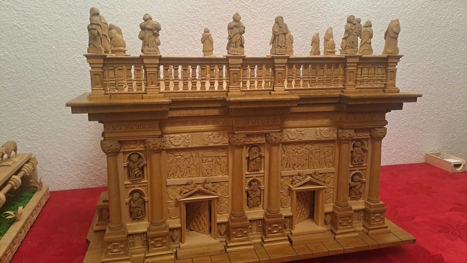 Miniatura Loretánské kaple Panny Marie v Rumburku. Autor: Jiří Cobl