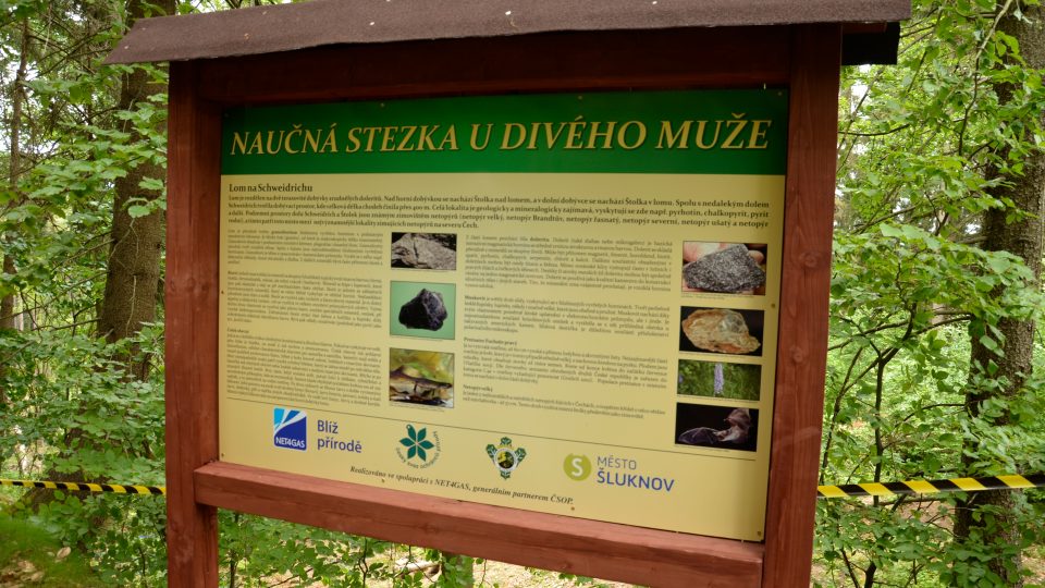 Žáci lesnické školy ve Šluknově na Děčínsku vybudovali novou naučnou stezku