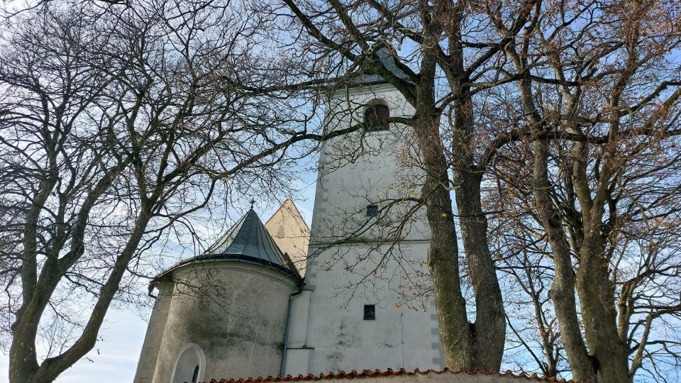 Kostel svatého Jakuba v Křeči | foto: Irena Šarounová, Český rozhlas Kostel svatého Jakuba v Křeči