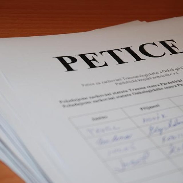 Petice | foto: Jan Ptáček,  Český rozhlas