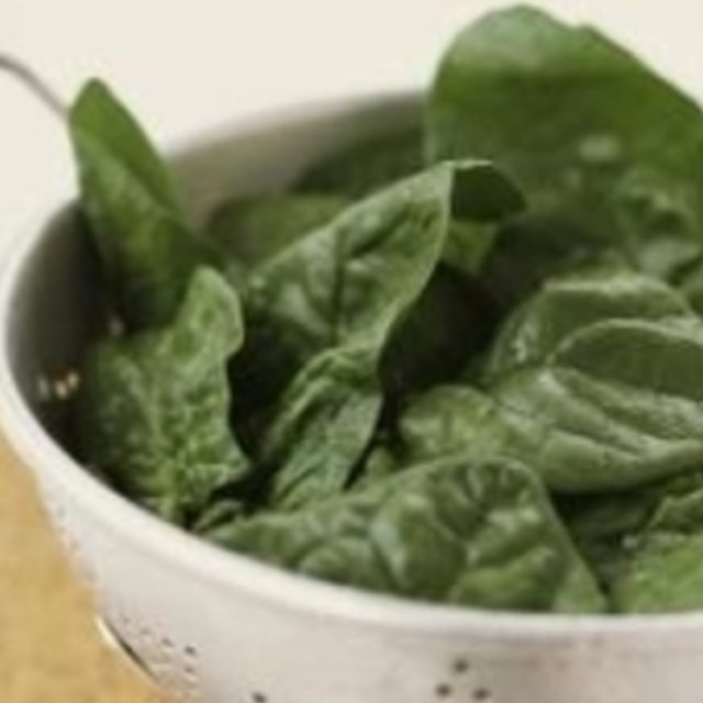 Jarní špenát s panenkou | foto: Ivana Šuláková,  Český rozhlas