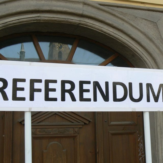Referendum | foto: Lukáš Milota,  Český rozhlas